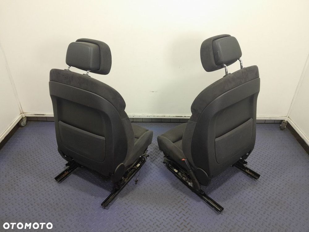 BMW 5 F11 KOMBI FOTELE KANAPA TYŁ TAPICERKI DRZWI ALCANTARA KOMPLET - 8