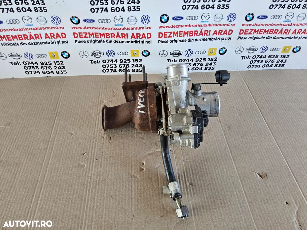 Turbina Iveco Daily 2.3 euro 6 cod 5802377343 turbosuflanta 40.000km garantie - 5