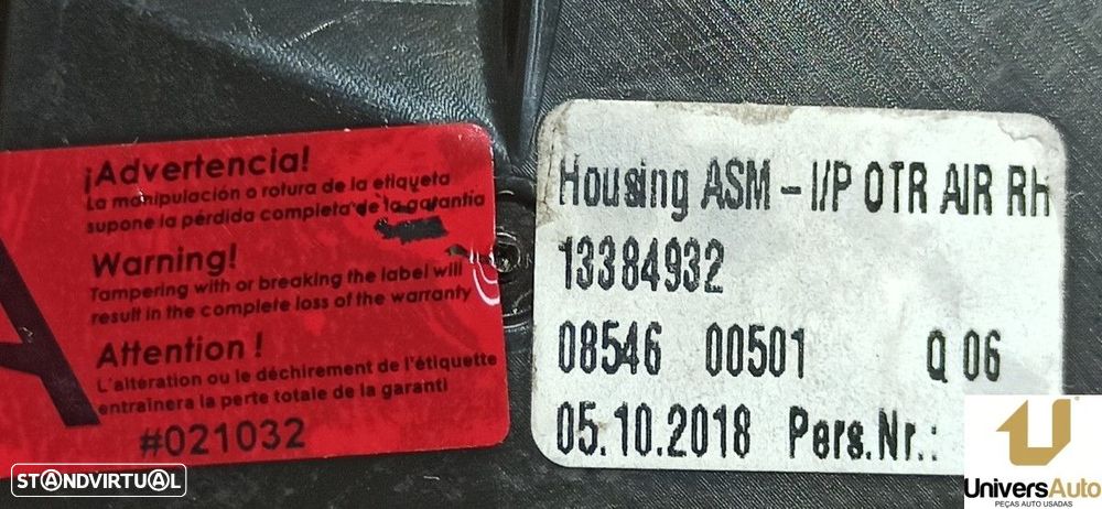 AERADOR FRENTE DIREITO OPEL CORSA E 120 ANIVERSARIO - 3