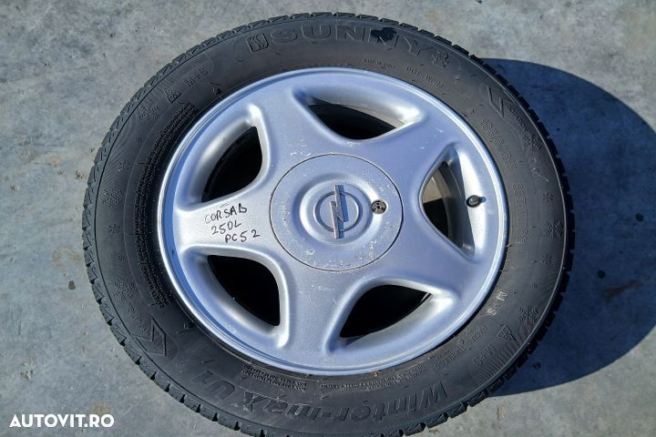 Janta aliaj cu anvelopa 15 6JX15 ET49 195/60 R15 6JX15 ET49 195/60 R1 - 1