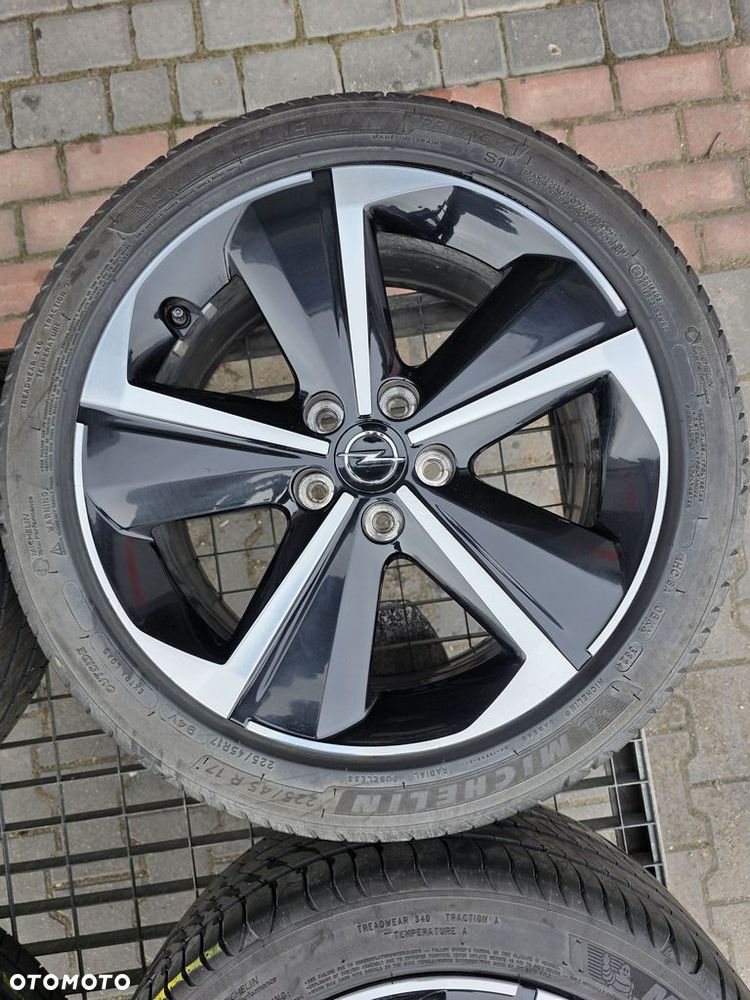 OPEL ASTRA L 6 VI KOŁA FELGI ALUMINIOWE OPONY LETNIE R17 5X108 - 4