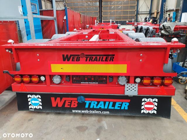 WEB Trailer Web-Trailer Containerchassis Gooseneck - 16