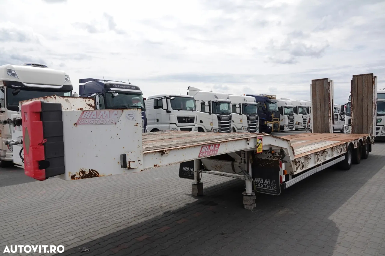 Castera CAMION CU ÎNCĂRCARE MICĂ CASTERA / 3 AXI / AXĂ DE DIRECȚIE / SUPRACARCĂRI HIDRAULICE / TROLIU / IMPORTAT - 3
