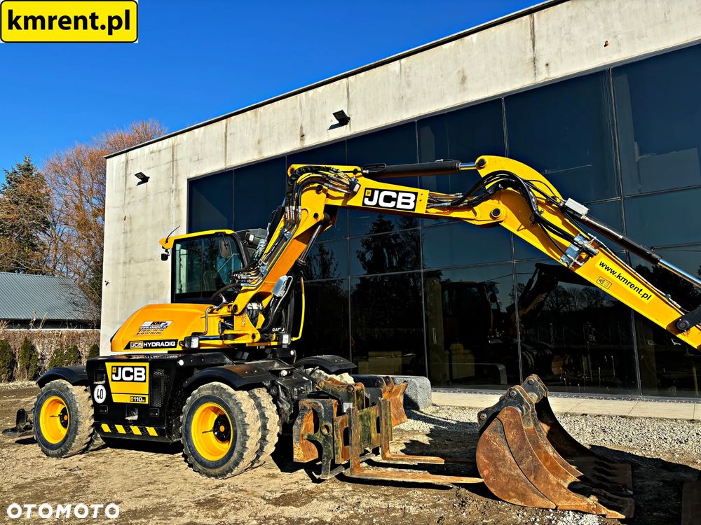 JCB HD110WTT4 KOPARKA KOŁOWA HYDRADIG 2017R. | LIEBHERR 311 312 JCB JS 130 KOMATSU 98 110 - 4