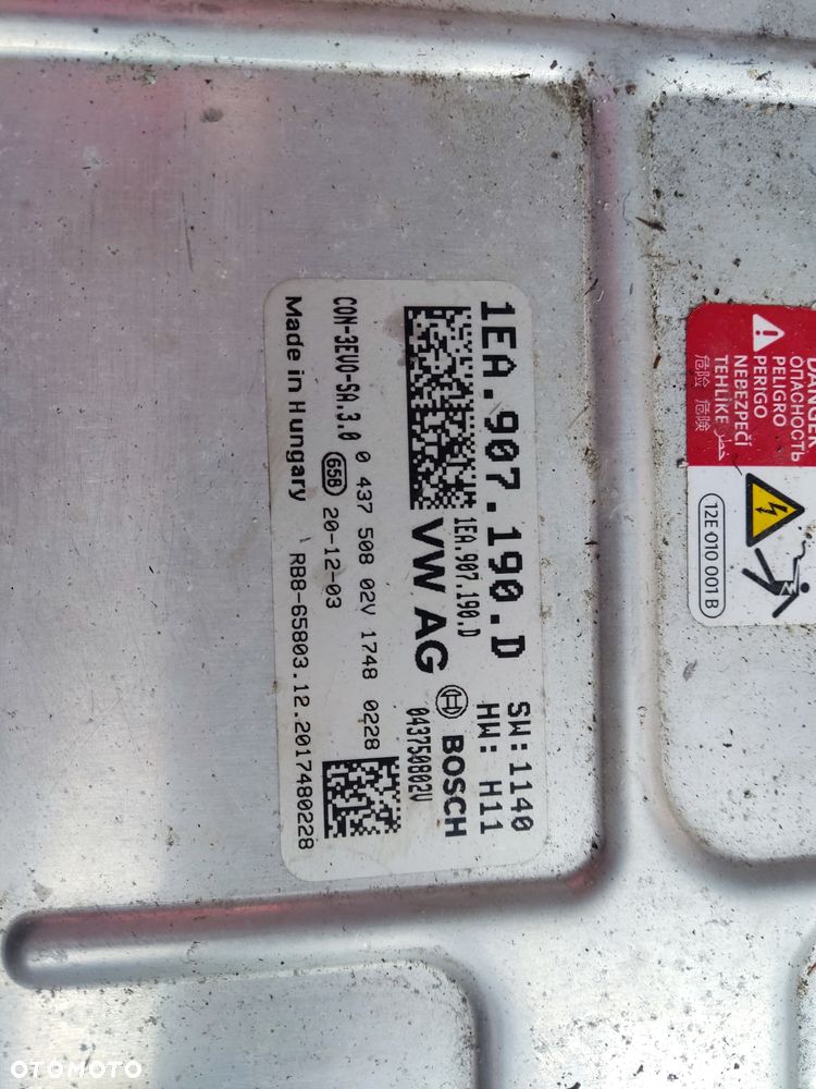 Konwerter Volkswagen OE 1EA907190D - 4