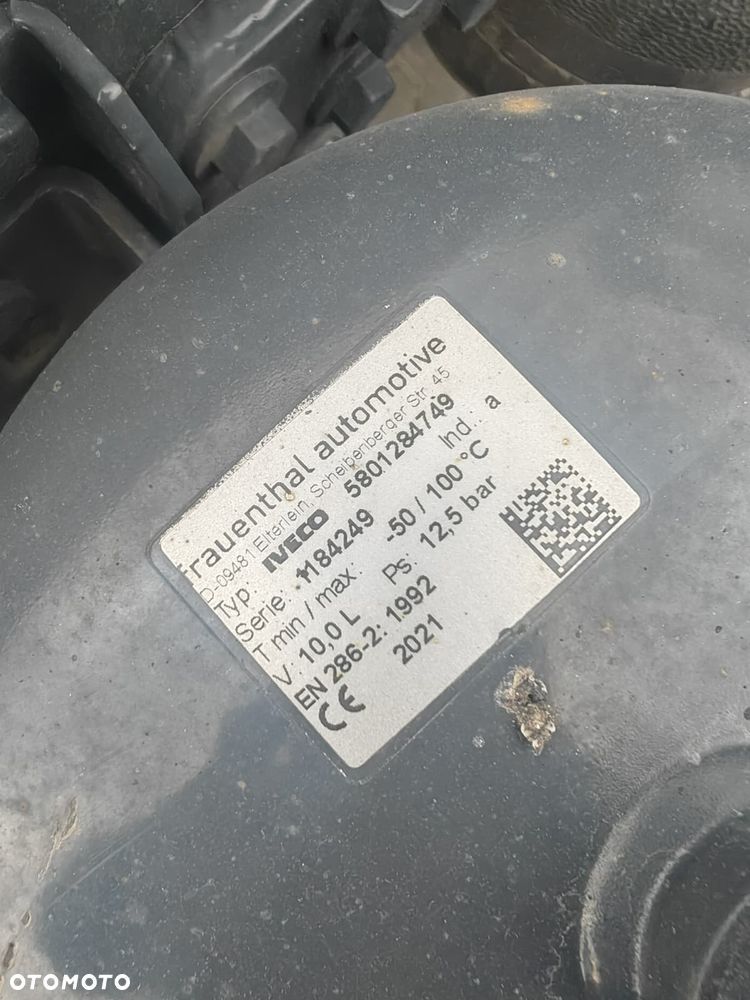 ZBIORNIK POWIETRZA BUTLA 10 LITRÓW PRAWA IVECO S WAY - 6