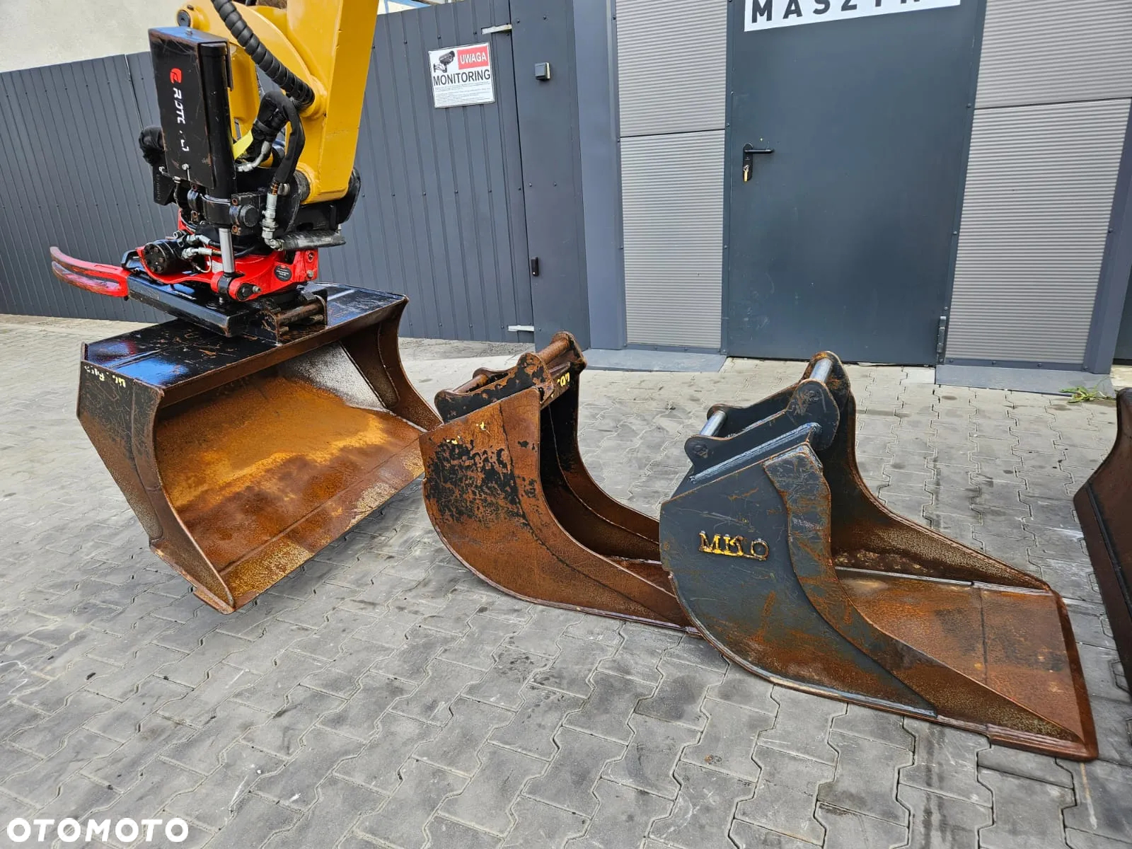 Caterpillar MINIKOPARKA CAT CATERPILLAR 305 E2 305.5 305.5E E2 2017R. KLIMATYZACJA ROTOTILT - 17