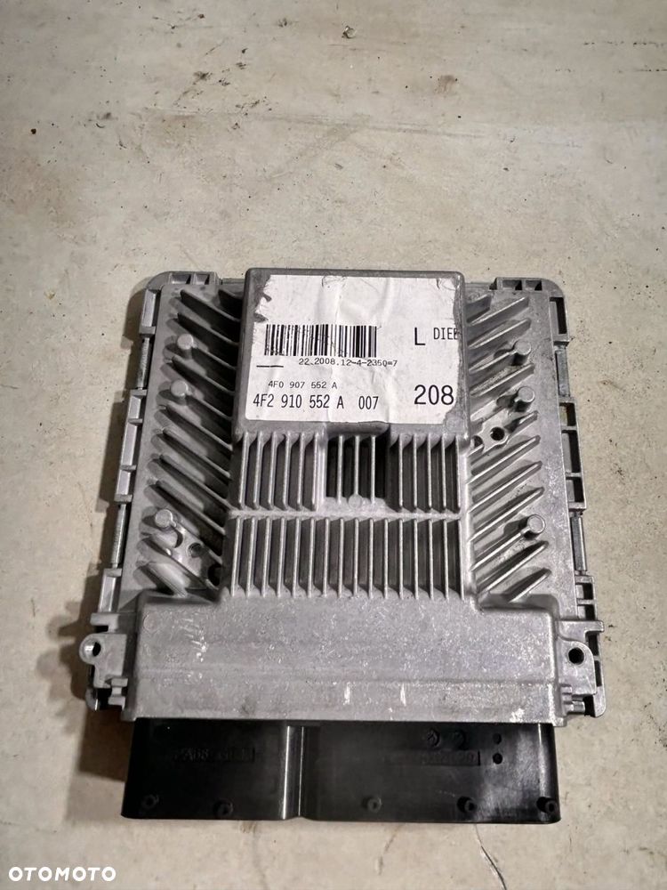 ECU KOMPUTER STEROWNIK SILNIKA MODUŁ 2.8 FSI 4F0 907 552 A Audi A6 C6 4F2 910 552 A - 1