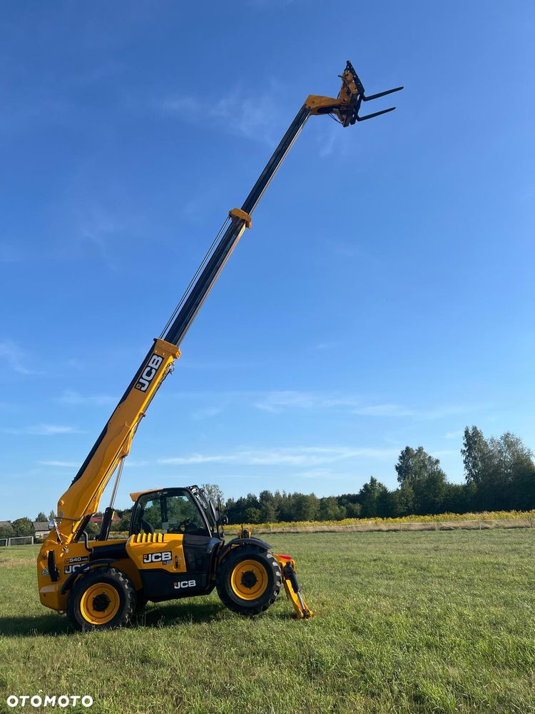 JCB Ładowarka teleskopowa Jcb 540-140 Rok 2019 Stan Perfekcyjny z Niemiec od Dealera Utrzymana IDEALNIE Jak nowa TYLKO 3250 MTG KLIMA KAMERA COFANIA Książki serwisowe 4 Tony 14 Metrowa - 14