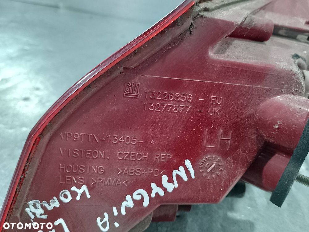 LAMPA TYLNA LEWA OPEL INSIGNIA 13226856 KOMBI - 5