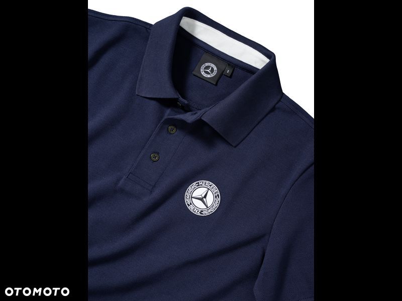 MERCEDES koszula koszulka polo t-shirt XXL granatowa - 2