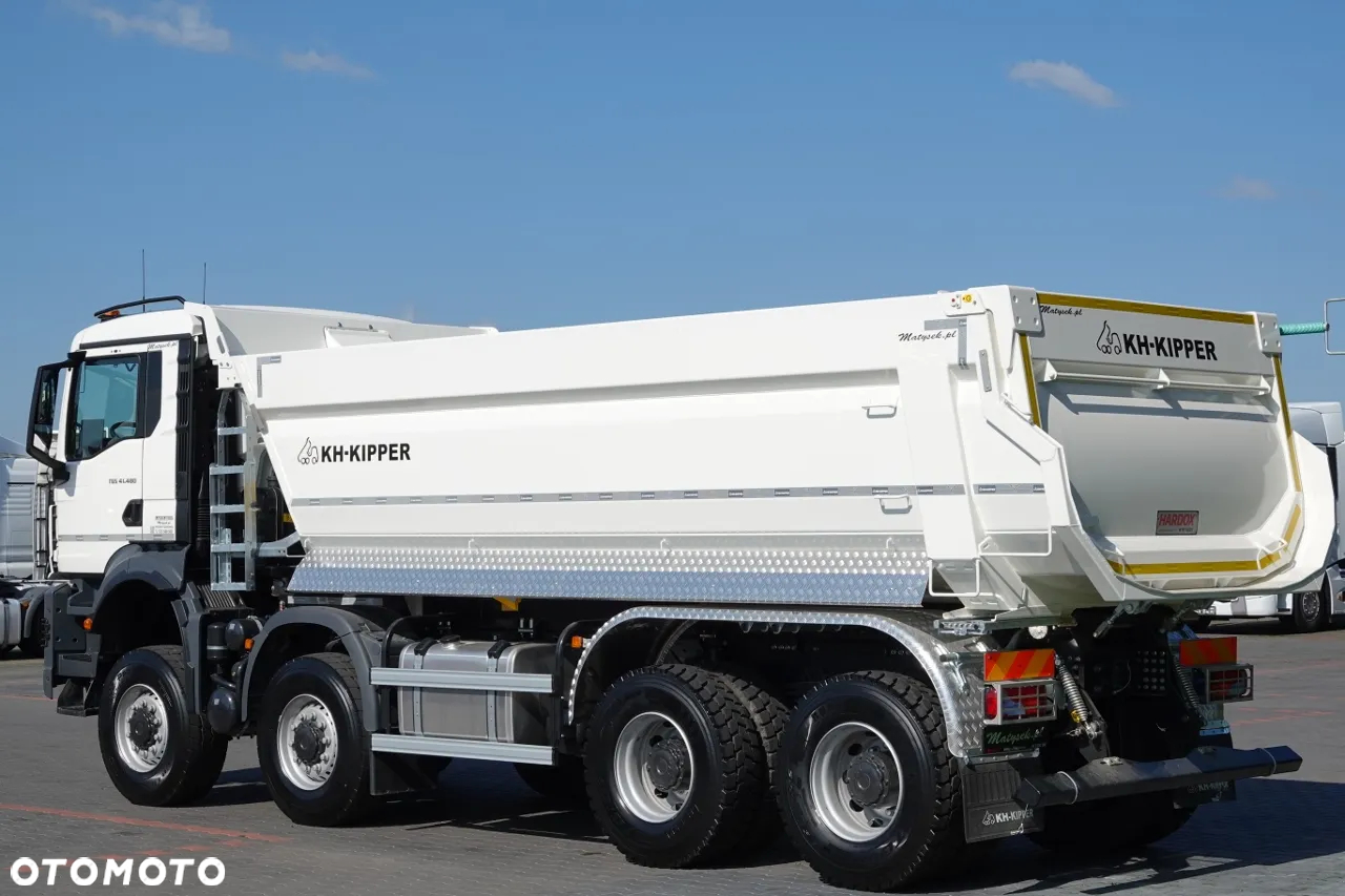 MAN TGS 41.480 / 8X8 / WYMIEŃ SWÓJ STARY NA NOWY / WYWROTKA TYLNOZSYPOWA / KH-KIPPER / MANUAL / FABRYCZNIE NOWA - 2024 R / DOSTĘPNY OD RĘKI - 13