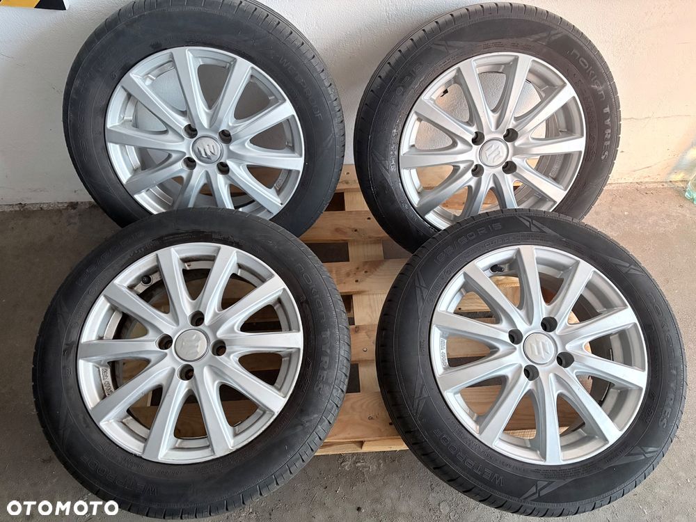 Komplet kół z felgami aluminiowymi i oponami letnimi R15 - stan BARDZO DOBRY !!! - 2