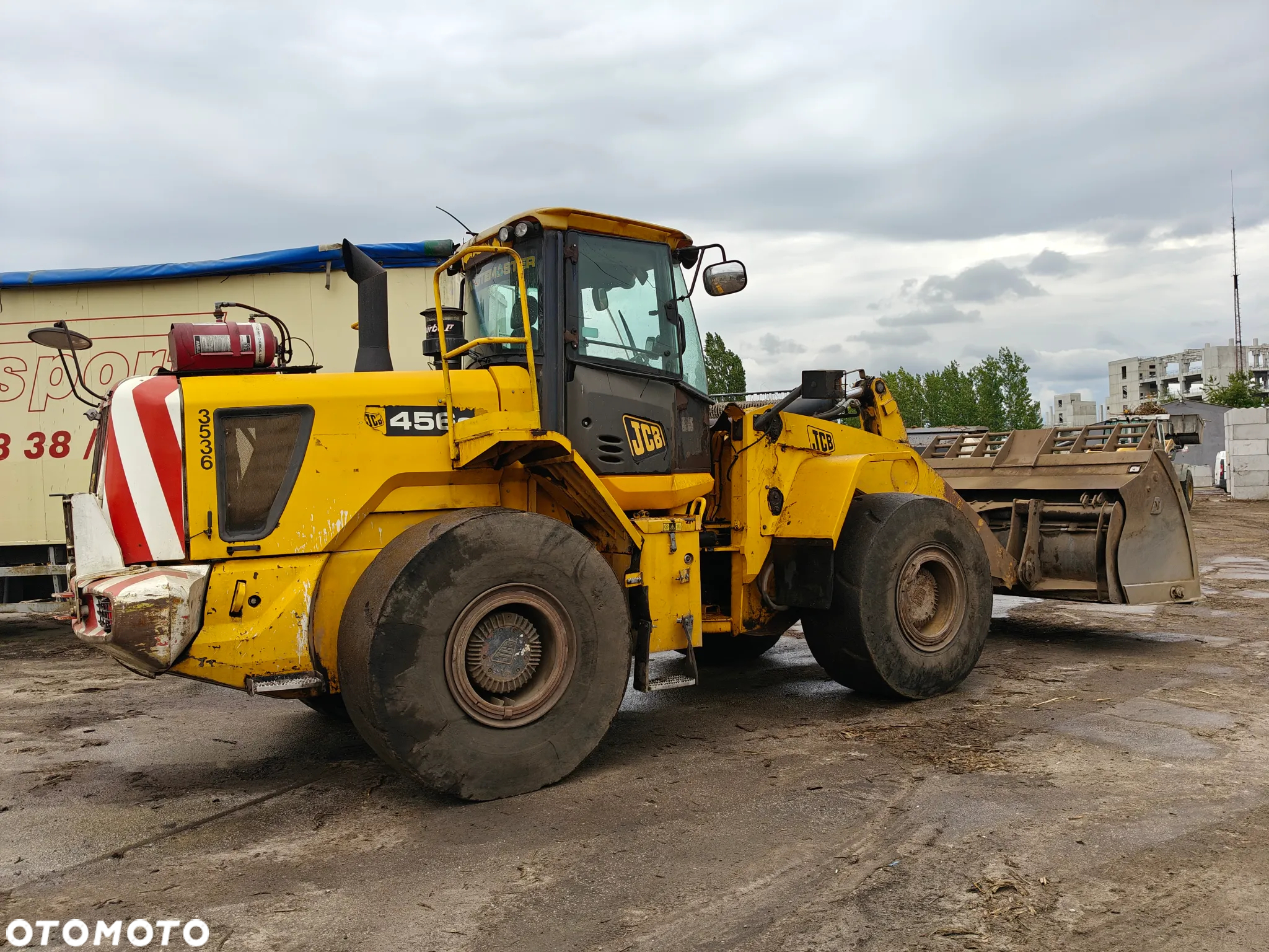 ŁADOWARKA CZOŁOWA KOŁOWA PRZEGUBOWA JCB 456 E 2009 Łyżka Wysokiego Wysypu - 7