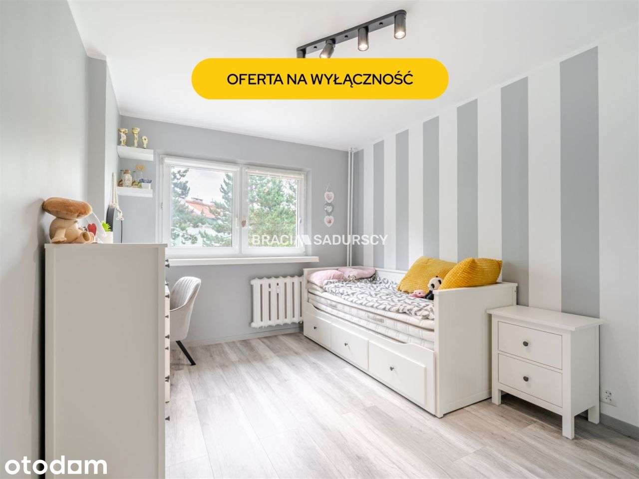 3-pok. świetny układ mieszkania - widok na zieleń
