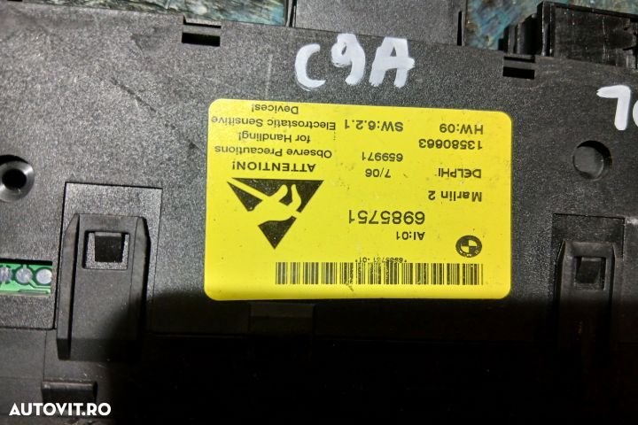 Bagheta Incalzire Scaune/dtc/pdc 6985751 6985751 BMW Seria 5 E60/E61 - 5