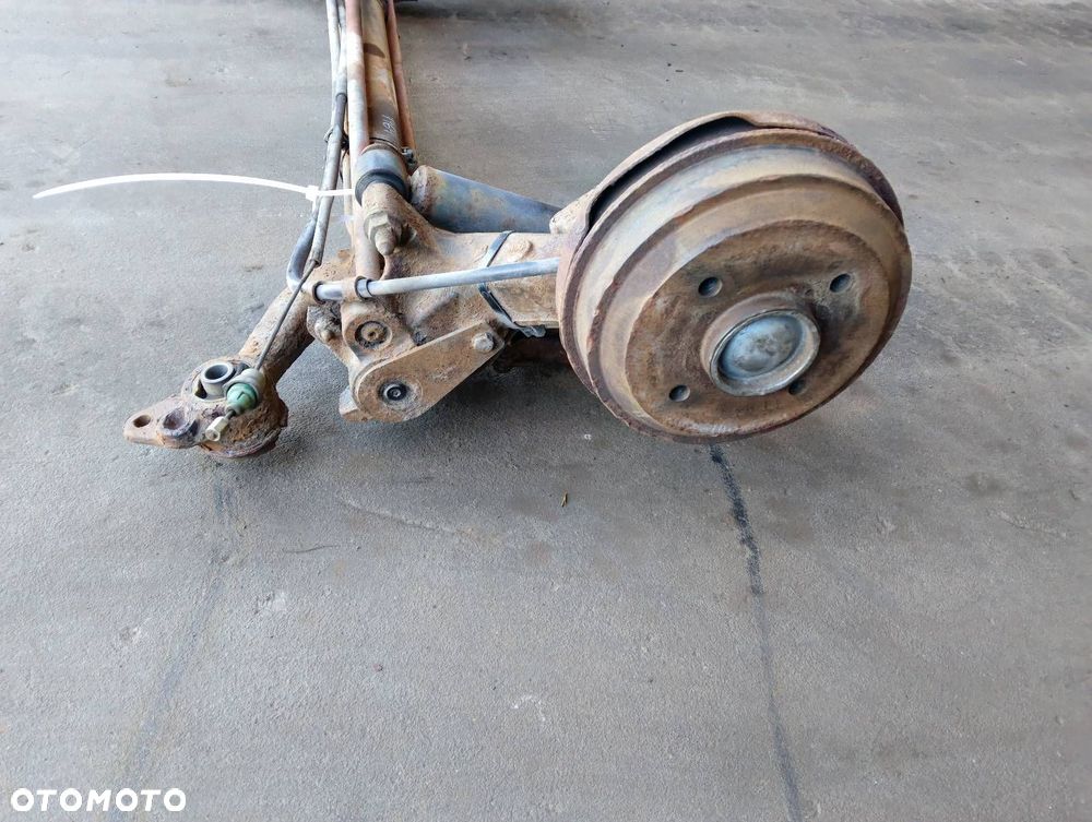 BELKA OŚ ZAWIESZENIA TYŁ BĘBNY BEZ ABS PEUGEOT 206 I HB 3D - 5