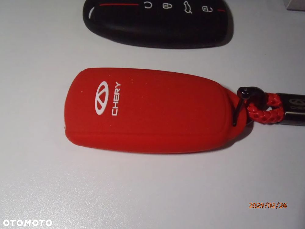 etui silkon gumowe pokrowiec zabezpieczenie breloczek do kluczy zawieszka na pilota OMODA 5 CHERY C5 Omoda & Jaecoo 7 - 5