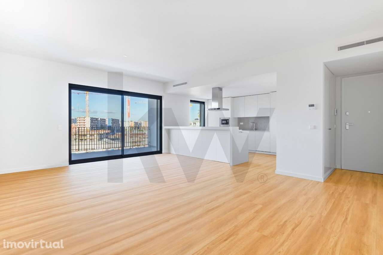 Apartamento T3 Novo num Condomínio Privado na Alta de Lisboa - Grande imagem: 2/31