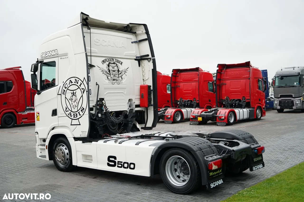 Scania S 500 / MEGA / RETARDER / PLATĂ JOSĂ / CONTRACT DE SERVICE POST-SERVICE / IMPORTAT - 6