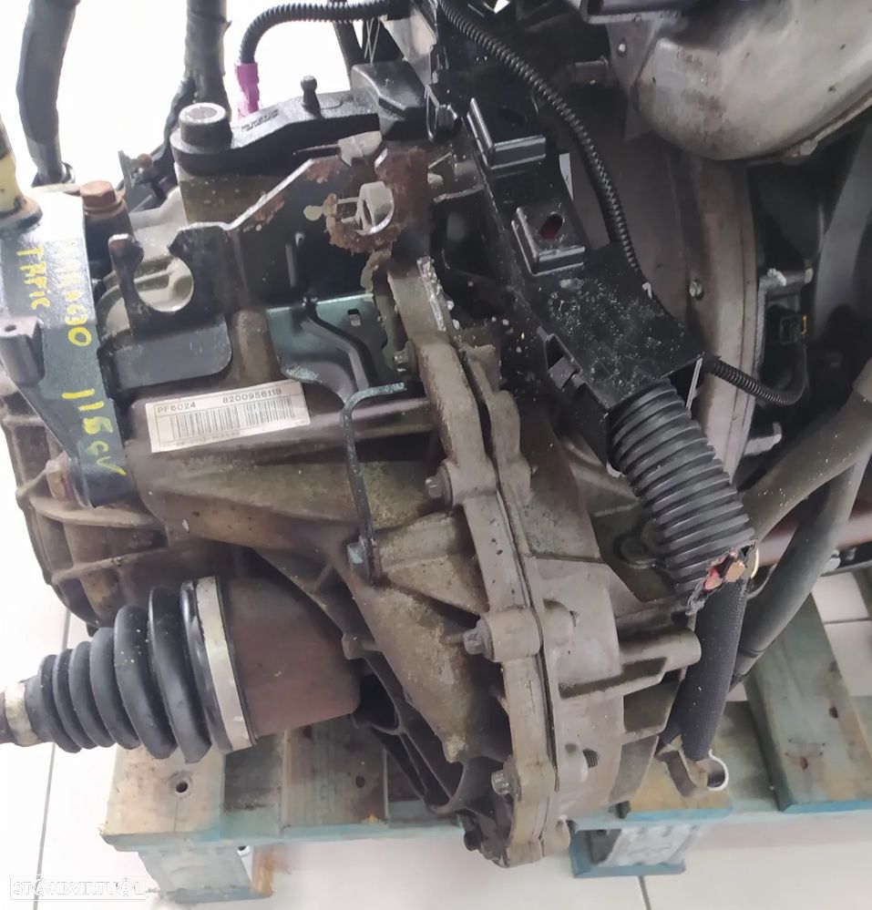 motor Renault Trafic 2.0DCI 115CV M9RA630 M9R630 caixa 6 velocidades PF6024 Nissan Primastar - Opel Vivaro - 5