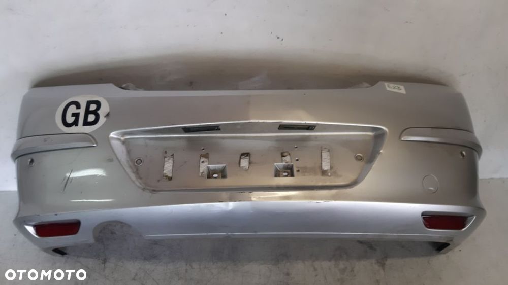 } ZDERZAK TYŁ TYLNY DO OPEL ASTRA H 3 III CABRIO PDC CZUJNIKI Z157 SREBRNY