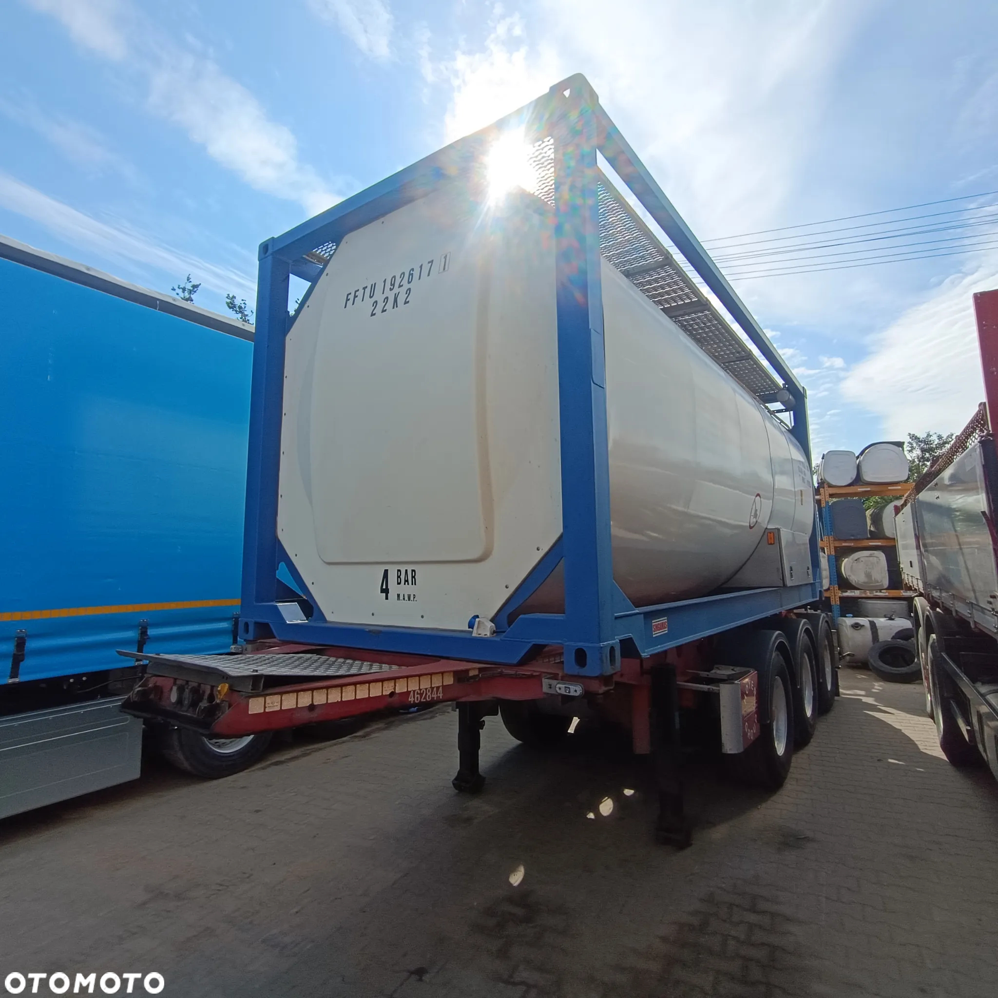 Van Hool 3-assige Tank kontener 26000 l Webasto L4BN - 2