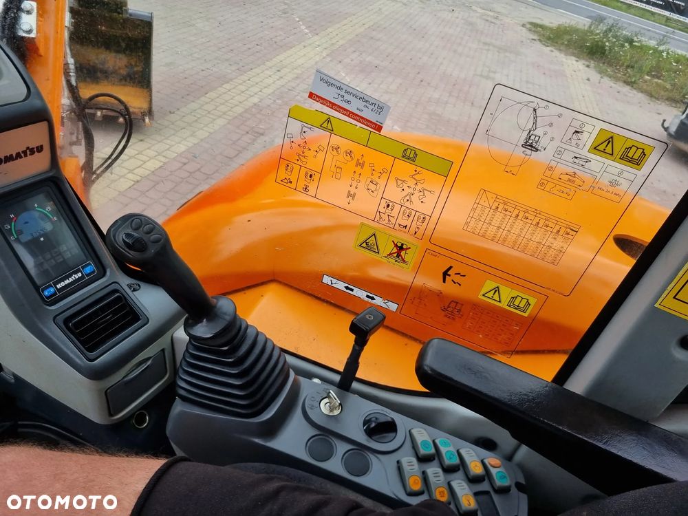 Komatsu Koparka Gąsienicowa 8ton Komatsu PC80MR-3 2017r Import Norwegia jak Nowa!! DEKRA - 38