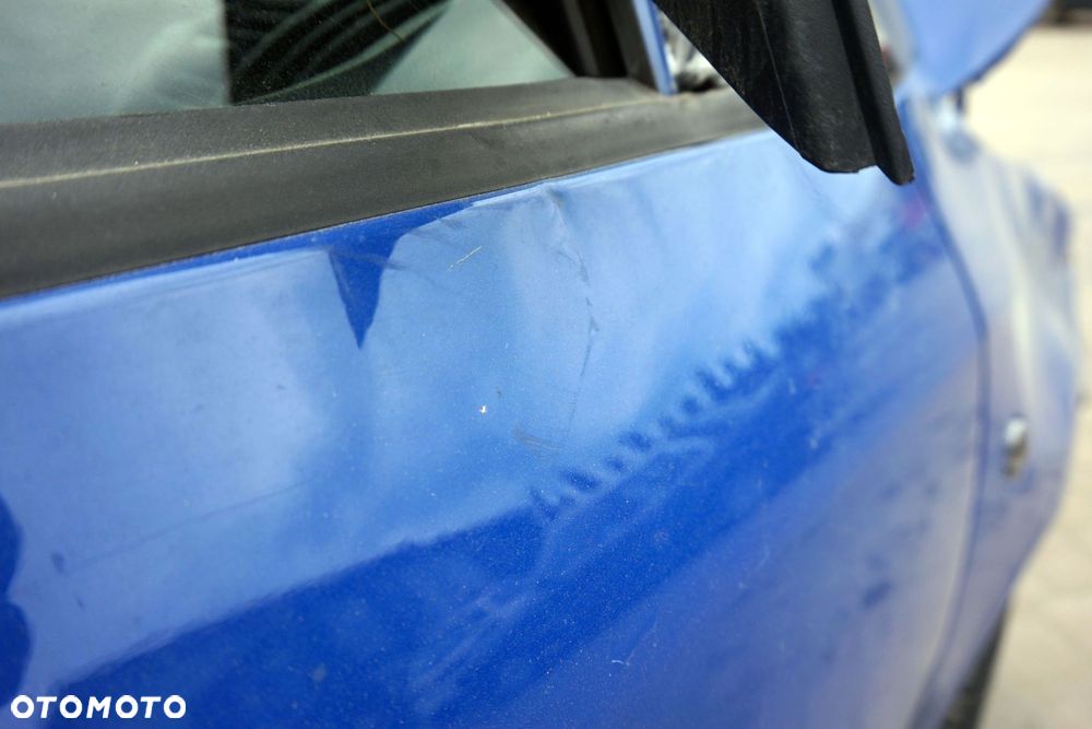 DRZWI PRZEDNIE PRAWE FABIA II 545 5D HB 4590  NIEBIESKI SKODA 2006-2010 - 8