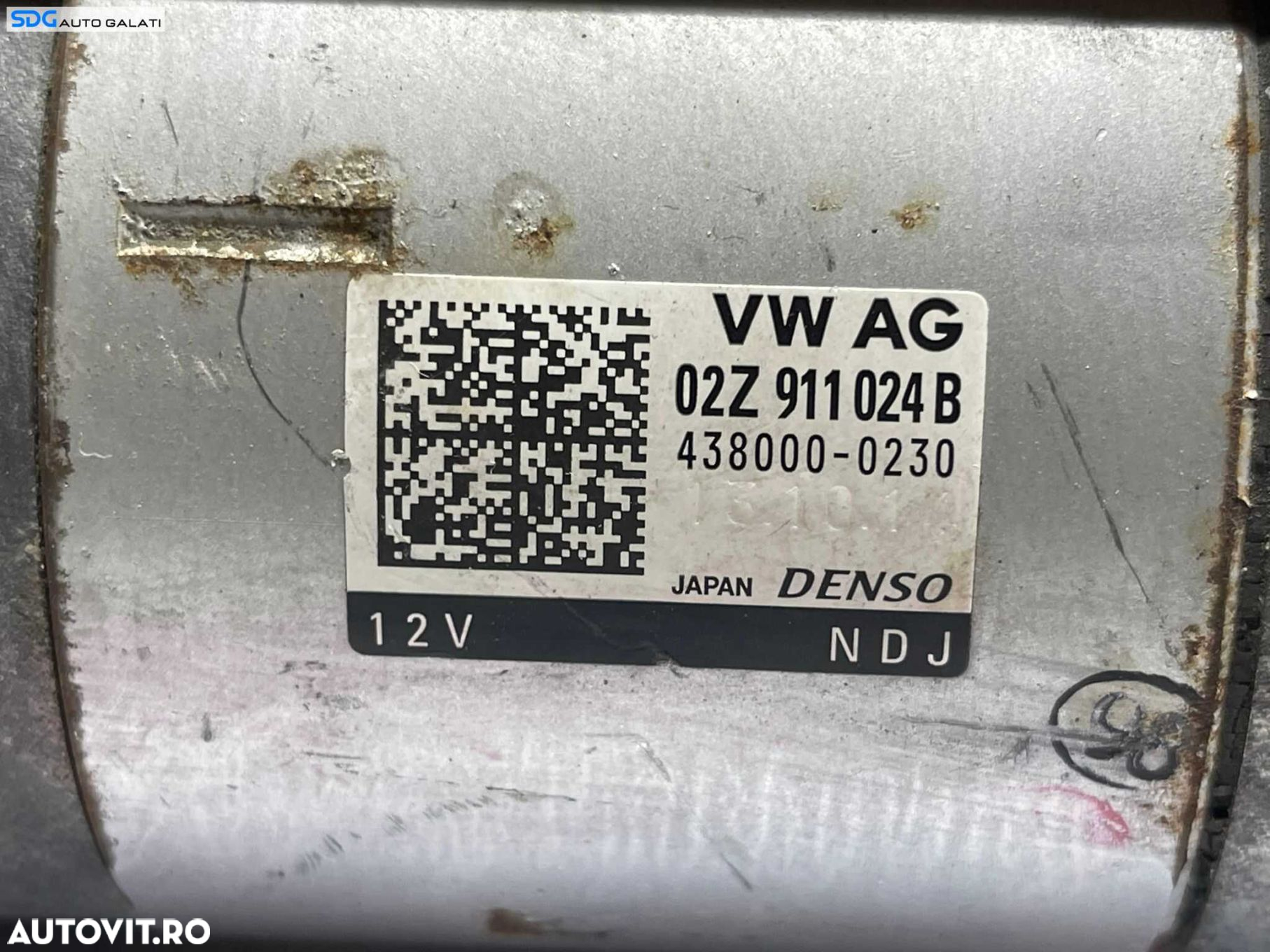 Electromotor cu 13 Dinti Seat Ibiza 1.2 TDI CFW CFWA 2009 - 2015 Cod 02Z911024B [B3600] - 5