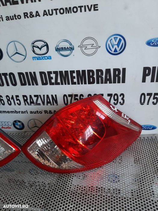 Stopuri Lampa Stop Tripla Stanga Dreapta Toyota RAV 4 An 2006-2010 LED Dezmembrez Toyota RAV 4 - 5