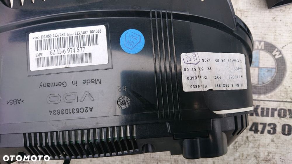 BMW E87 E90 118d 318d 122KM Zestaw Startowy Komputer Silnika 7799854 - 4