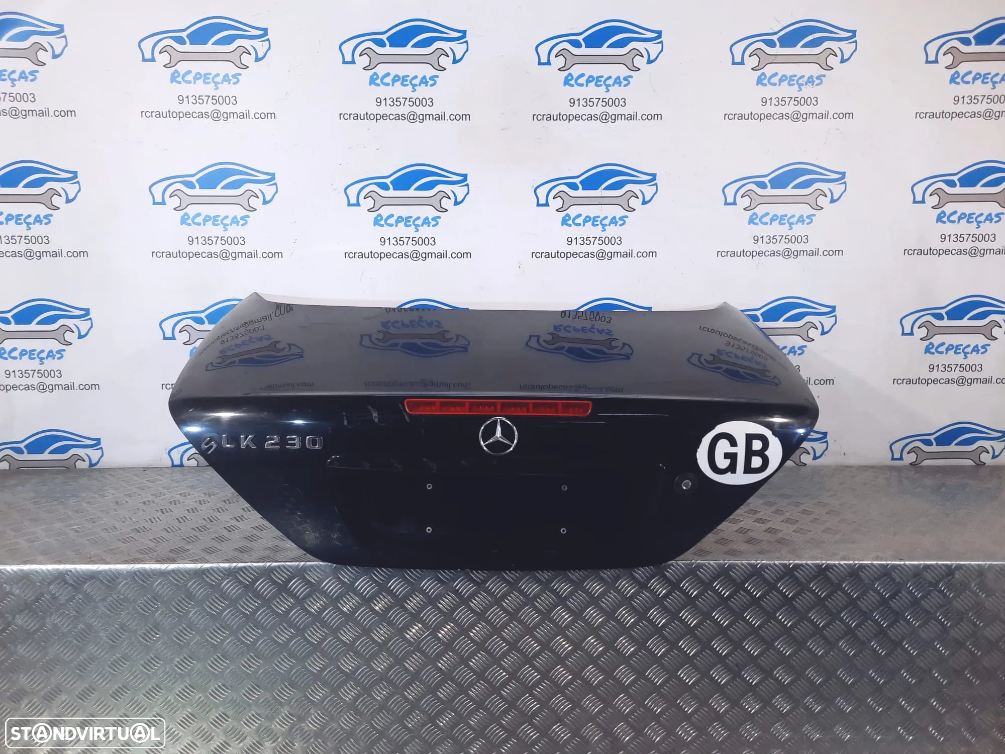 PORTA TAMPA MALA MERCEDES SLK R170 170750107528 PUXADOR 3º STOP - 3