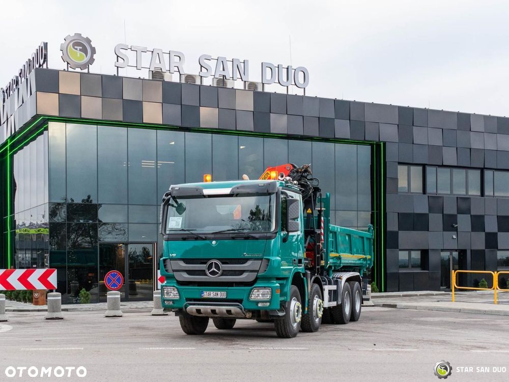 Mercedes-Benz ACTROS 4151 8x4 Palfinger PK 30002 K  HDS Żuraw Wywrotka - 12