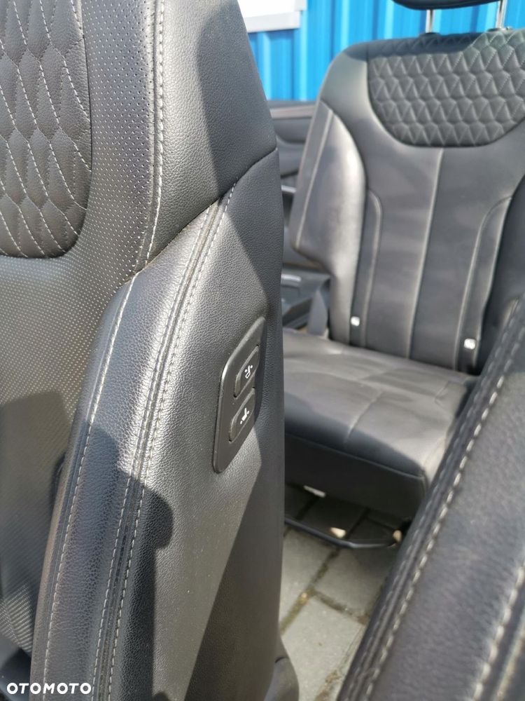 HYUNDAI SANTA FE IV KOMPLET FOTELI SKORA FOTELE KANAPA BOCZKI 7 OSÓB - 5