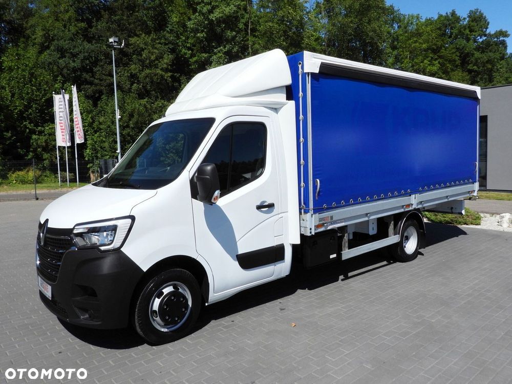 Renault MASTER PLANDEKA 10 PALET TEMPOMAT NAWIGACJA LEDY PNEUMATYKA BLIŹNIACZE KOŁA KLIMATYZACJA  165KM - 7