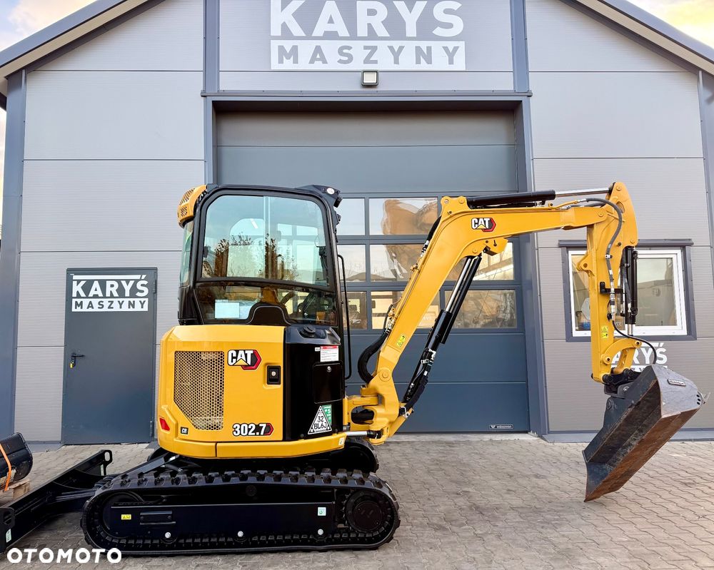 Caterpillar NOWA MINIKOPARKA CAT CATERPILLAR 302.7 CR 302 302.7CR 301,303, 2024R. KLIMATYZACJA - 18