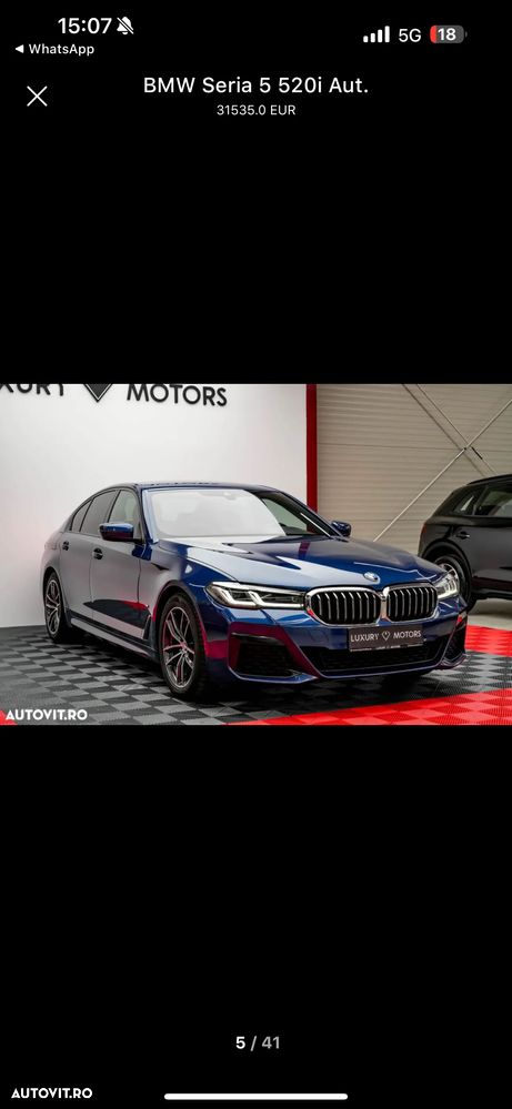 BMW Seria 5 520e AT PHEV - 6