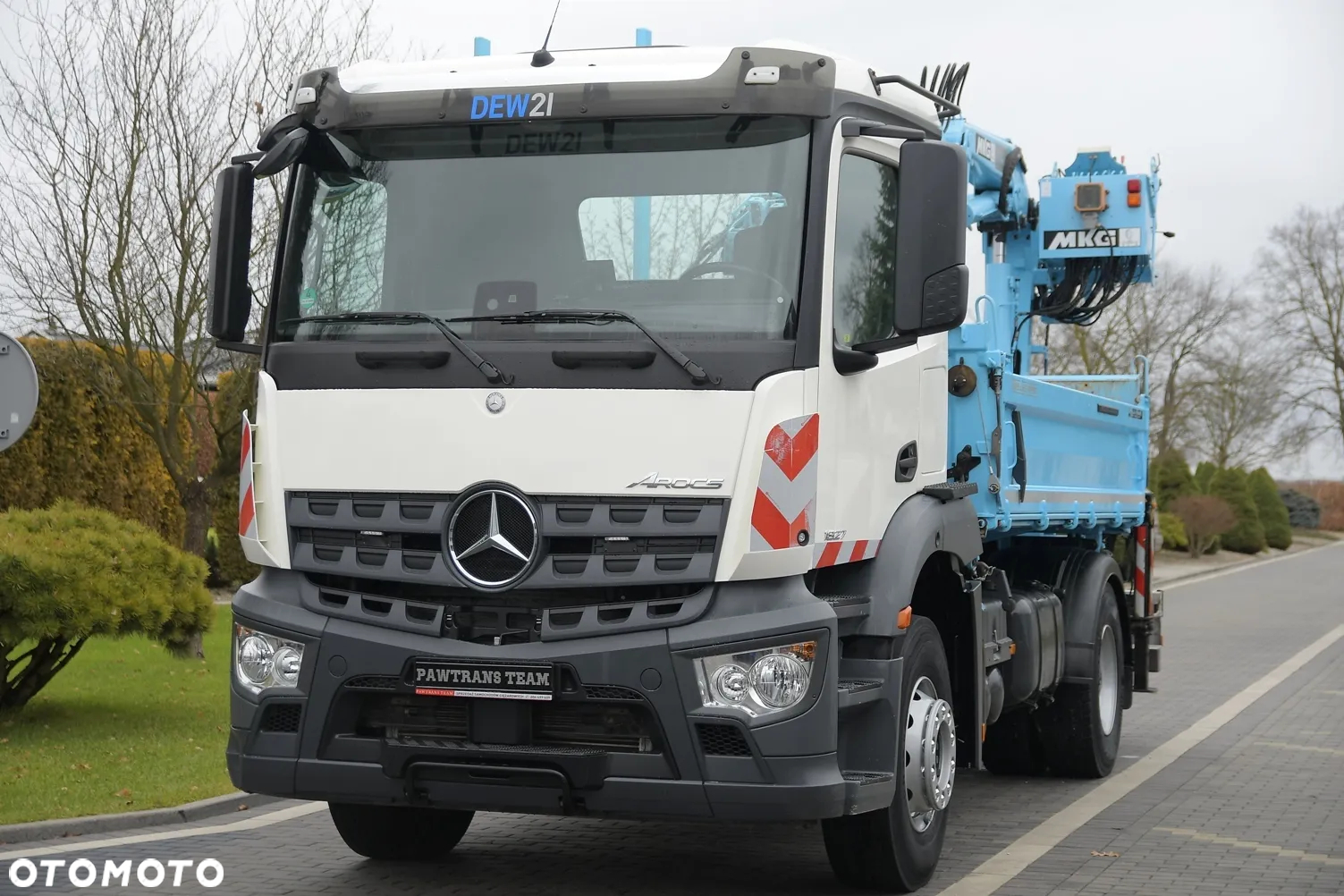 Mercedes-Benz AROCS 1827///* 2018///* PRZEB 41 TYŚ///* HDS///* WYWROTKA///* ROTATOR///* 18000KG///* ŁYŻKA///* STAN JAK NOWY - 9