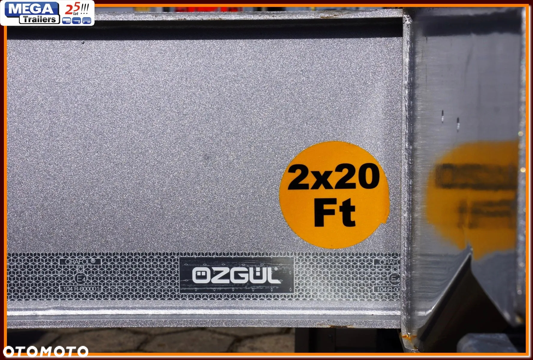 Inny Podwozie ROZSUWANE do 45 Ft-HC NOWY Model z ADR EX3 ! - 34