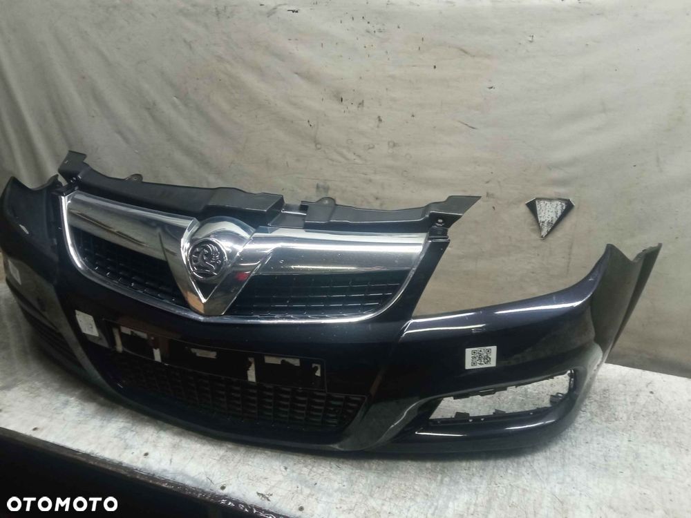 @ ZDERZAK PRZÓD PRZEDNI OPEL VECTRA C LIFT FL Z20R CZARNY HALOGENY - 3