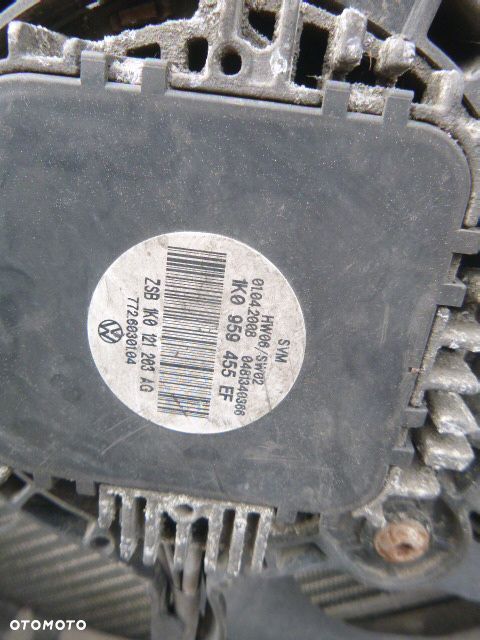 PAS PRZEDNI WZMOCNIENIE CZOŁOWE WENTYLATOR CHŁODNICA INTERCOOLER KOMPLETNY SKODA OCTAVIA II 1.9 TDI - 14