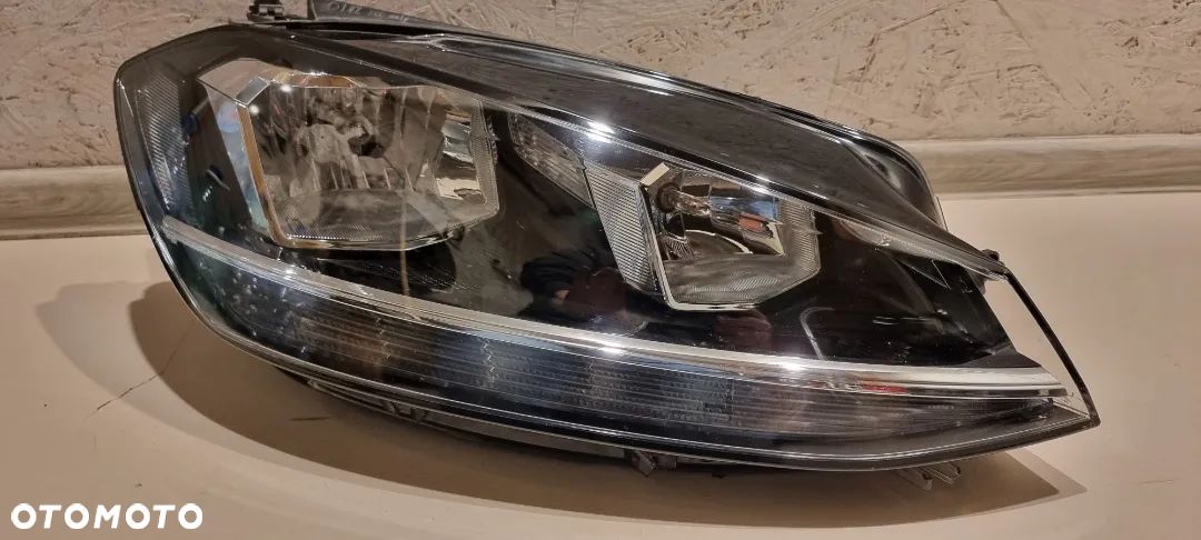 Lampa przód prawa zwykła LED DRL VW GOLF 7 VII LIFT 5G1 - 1
