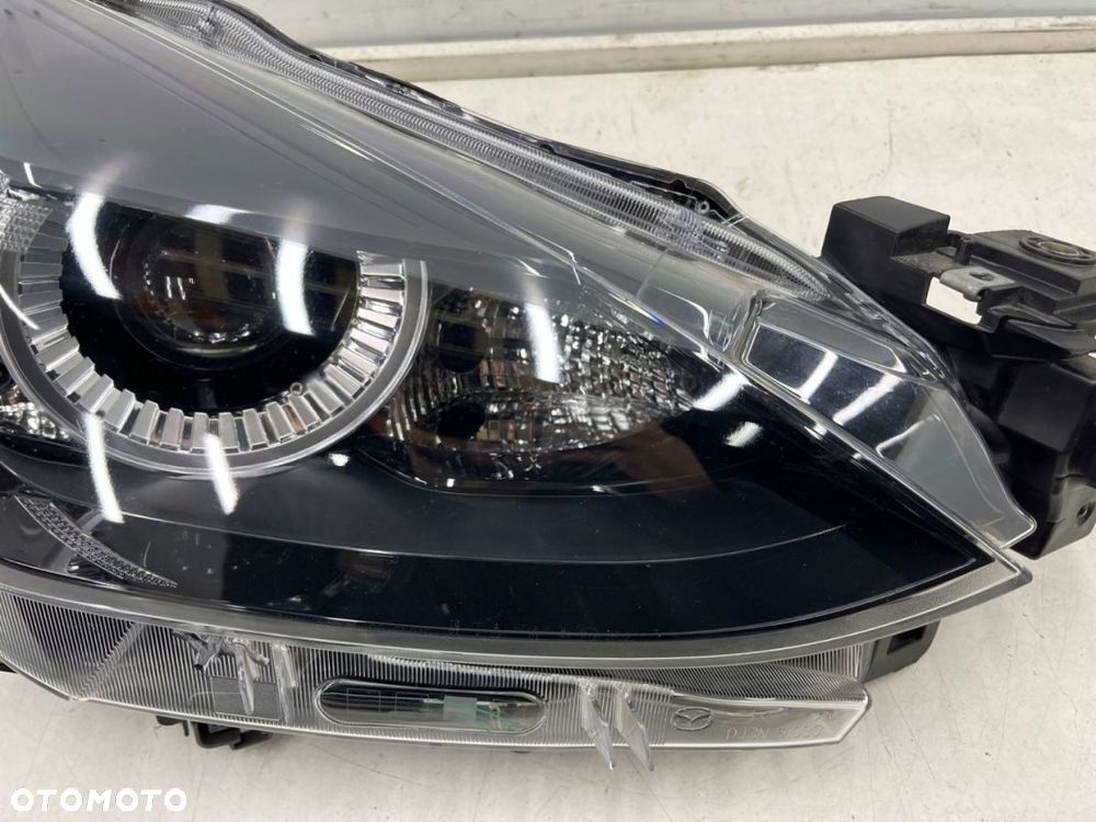 Lampa reflektor Mazda 2 III LIFT DJ DL 2019r.- PRAWA przednia LED prawy przód 13 pin d43n-51030 - 6