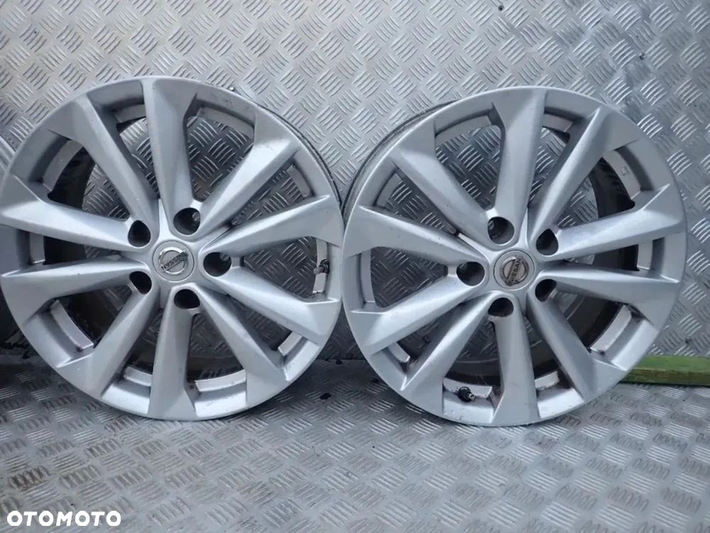 FELGI ALUMINIOWE NISSAN 5X114,3 7X17 ET 40 40300-4EA1B CZUJNIKI RADOM - 3