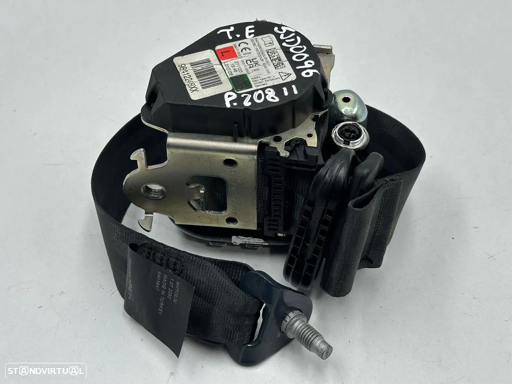 Cinto / Pré Tensor Trás Direito / Esquerdo - Peugeot 208 II - 7