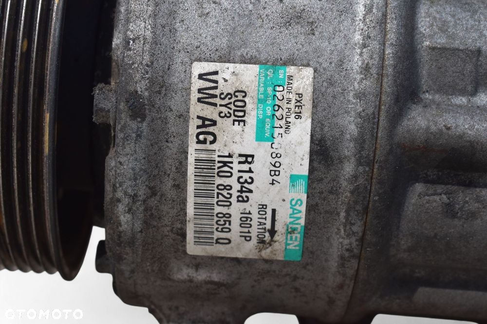 Sprężarka Klimatyzacji SKODA SUPERB II VW TOURAN I 1.9 TDI 1K0820859Q - 4