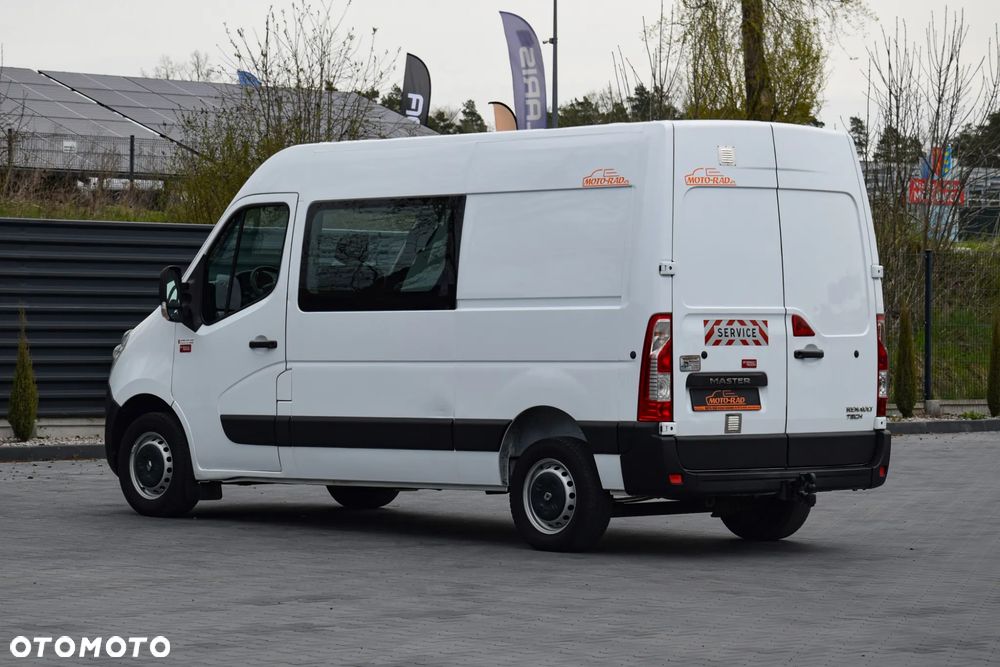 Renault MASTER / 2.3 - 150 KM / BRYGADÓWKA / DOKA / 7 OSOBOWY / DOSTAWCZE / BLASZAK / KLIMA / TEMPOMAT / SPROWADZONY - 7