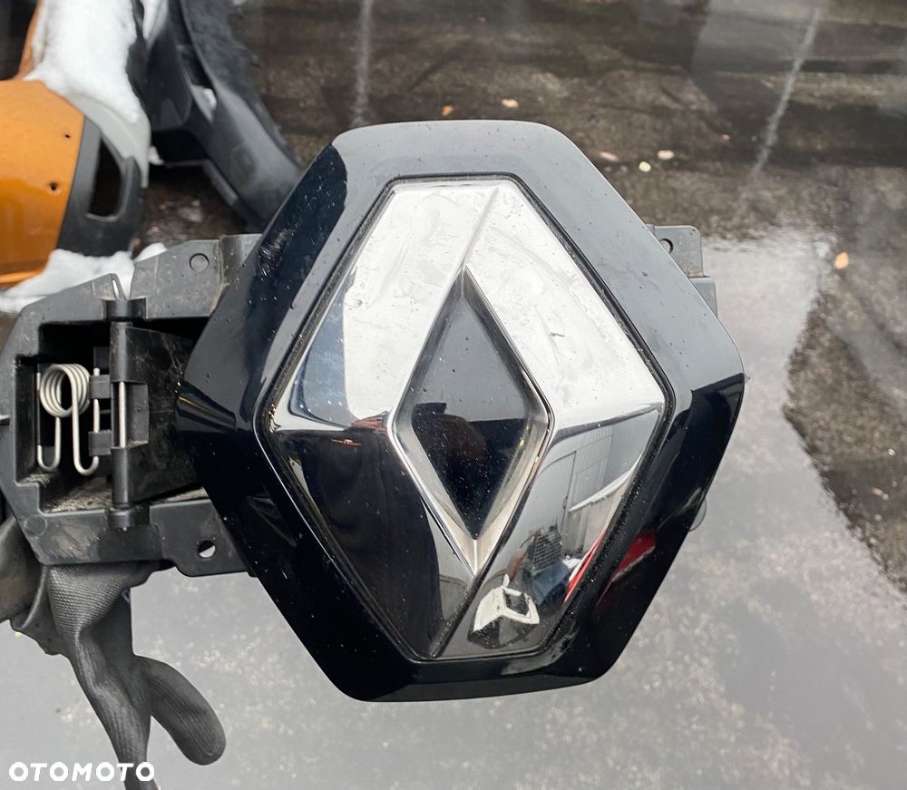 RENAULT ZOE KLAPKA GNIAZDO GRILLA ATRAPY ŁADOWARKI NAKŁADKA ZNACZEK EMBLEMAT LOGO CHROM GRILL ATRAPA KLAPA ŁADOWARKI - 5