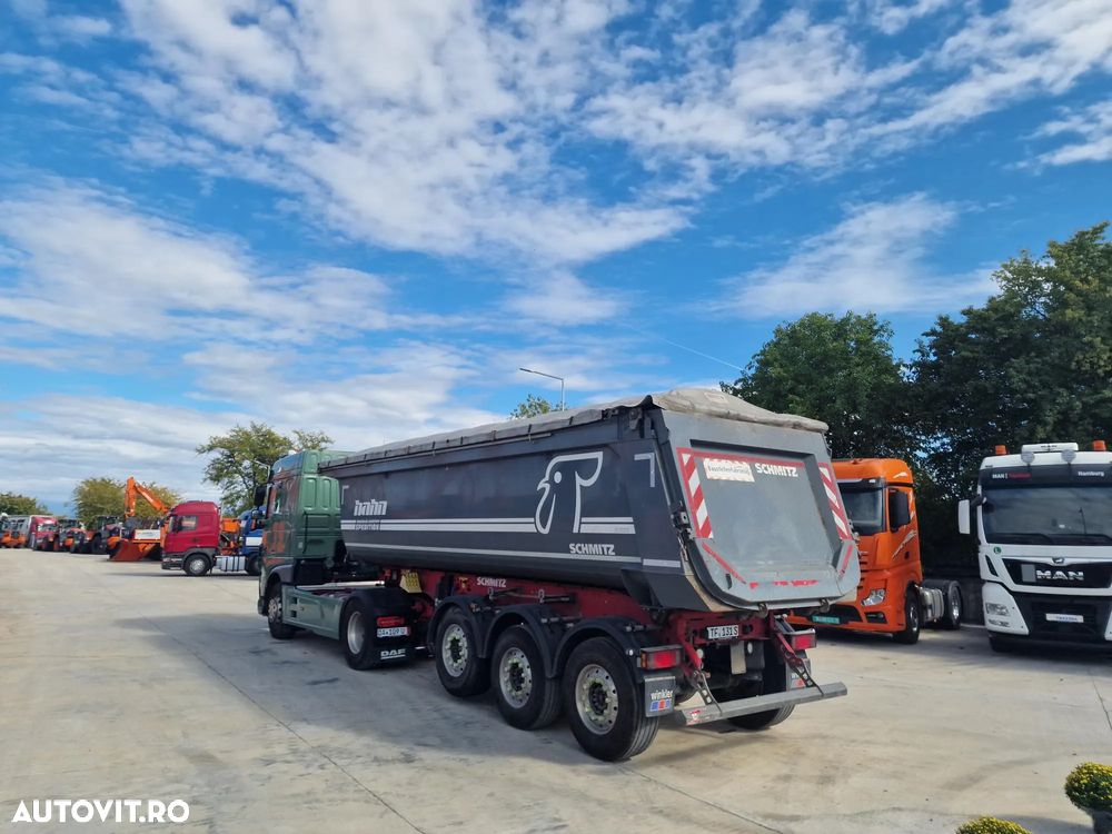 Schmitz Cargobull SKI BASCULABILA de 28mc, PRELATA RABATABILA electric, jante ALUMINIU, AXA LIFTABILA, picioare sprijin, HARDOX, Posibilitate leasing 4 ani, anvelope 385/65R22,5 70% -OK, STARE FOARTE BUNA-PROMOTIE 22.900 EUR+Tva - 26